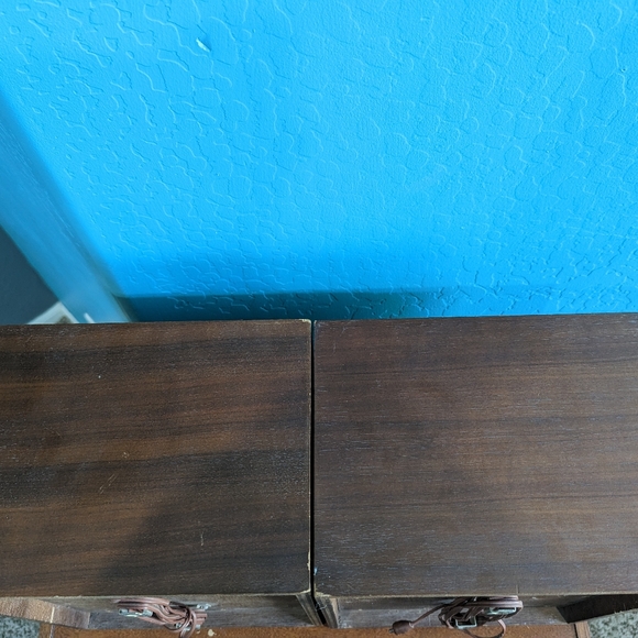 Vintage LLOYD's Stereo Speakers Made in Japan Wood Cabinets Mid Century Modern - Picture 9 of 13